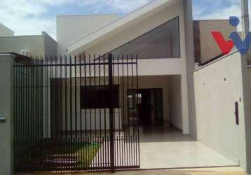 Casa com 3 dormitórios à venda, 103 m² por r$ 420.000,00 - jardim monte rei - maringá/pr