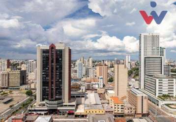 Cobertura com 2 dormitórios à venda, 123 m² por r$ 755.000,00 - centro - curitiba/pr