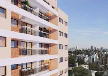 Apartamento com 1 dormitório à venda, 33 m² por r$ 394.000,00 - portão - curitiba/pr