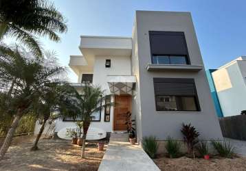 Casa em condomínio fechado com 4 quartos à venda na avenida luiz boiteux piazza, 4500, cachoeira do bom jesus, florianópolis por r$ 2.400.000