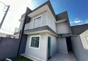 Sobrado com 2 dormitórios à venda, 58 m² por r$ 340.000,00 - umbará - curitiba/pr