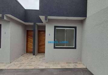 Casa com 2 dormitórios à venda, 39 m² por r$ 200.000 - tatuquara - curitiba/pr