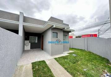 Casa à venda, 34 m² por r$ 234.900,00 - tatuquara - curitiba/pr