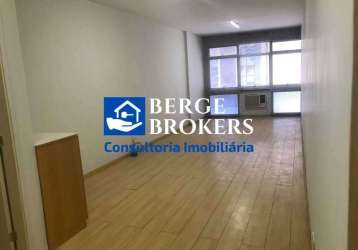 Sala comercial com 1 sala à venda na rua santa clara, copacabana, rio de janeiro, 44 m2 por r$ 375.000