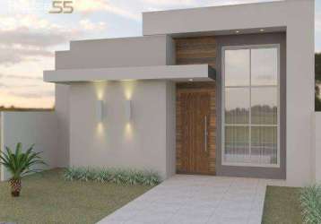 Casa com 3 dormitórios à venda, 63 m² por r$ 345.000,00 - vila glória - campo largo/pr