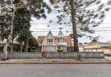 Casa com 6 dormitórios em terreno amplo à venda, por r$ 3.800.000 - jardim social - curitiba/pr