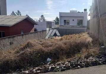 Terreno à venda 250m², boqueirão, guarapuava - pr