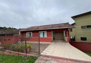 Casa para venda em campo largo, jardim são vicente, 3 dormitórios, 2 banheiros, 1 vaga