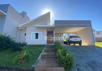 Casa com 3 dormitórios à venda, 150 m² por r$ 990.000,00 - presidente - cascavel/pr