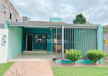 Casa com 2 dormitórios à venda, 60 m² por r$ 310.000,00 - brazmadeira - cascavel/pr