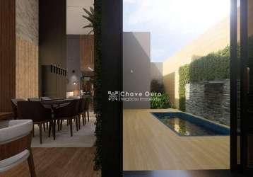 Casa com 3 dormitórios à venda, 142 m² por r$ 970.000,00 - jardim gisela - toledo/pr