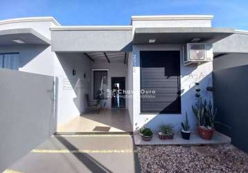 Casa com 2 dormitórios à venda, 100 m² por r$ 399.000,00 - coopagro - toledo/pr