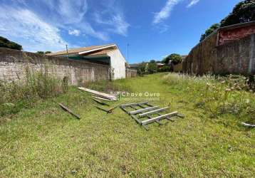 Terreno à venda, 500 m²  - cascavel/pr