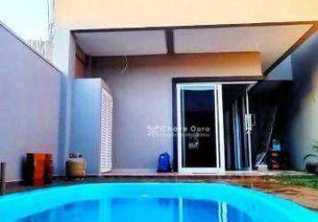 Sobrado com piscina e 3 dormitórios à venda, 167 m² por r$ 1.100.000 - alto alegre - cascavel/pr