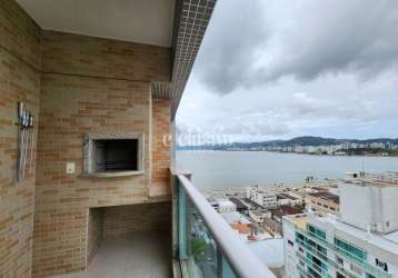 Apartamento de andar alto com vista para o mar - 3 quartos no estreito