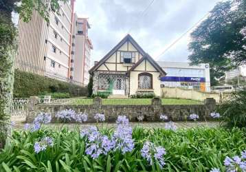 Casa/terreno comercial no alto da glória  -  curitiba