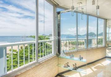 Apartamento com 2 quartos à venda na avenida atlântica, copacabana, rio de janeiro, 160 m2 por r$ 3.500.000