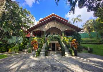 Casa em condomínio fechado com 3 quartos à venda na estrada de jacarepaguá, itanhangá, rio de janeiro, 497 m2 por r$ 1.600.000