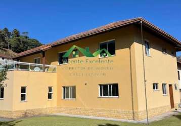 Casa para venda em nova friburgo, braunes, 4 dormitórios, 2 suítes, 4 banheiros, 2 vagas