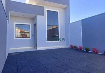 Casa à venda, 69 m² por r$ 310.000,00 - florais do parana - cascavel/pr