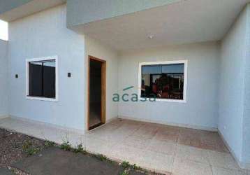 Casa com 2 dormitórios à venda, 70 m² por r$ 295.000,00 - ecopark - cascavel/pr