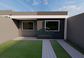 Casa com 3 dormitórios à venda, 60 m²- morumbi - cascavel/pr