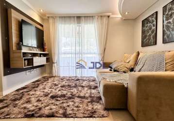 Apartamento com 3 dormitórios à venda, 106 m² por r$ 780.000,00 - água verde - blumenau/sc