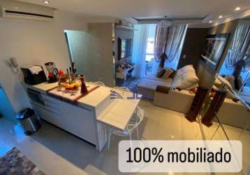 Apartamento 100% mobiliado! porteira fechada!