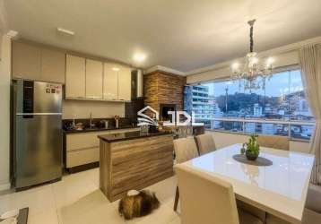 Apartamento com 2 dormitórios à venda, 87 m² por r$ 699.000,00 - vila nova - blumenau/sc