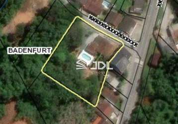 Terreno à venda, 4057 m² por r$ 2.200.000,00 - badenfurt - blumenau/sc