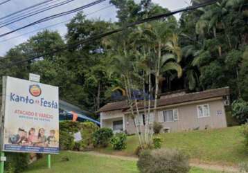 Terreno à venda, 1260 m² por r$ 1.350.000,00 - escola agrícola - blumenau/sc