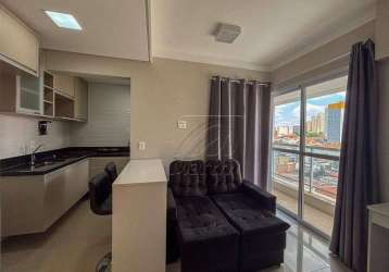 Apartamento com 1 dormitório para alugar, 34 m² por r$ 1.690 - centro - piracicaba/sp