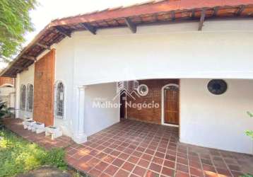 Somente à vista, casa com 4 dormitórios a venda, no bairro chácara da barra, campinas, sp