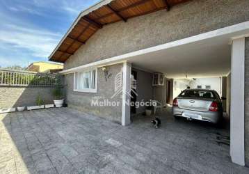 Casa à venda com 4 dormitórios, sendo 2 suítes no bairro jardim magnólia - campinas/sp