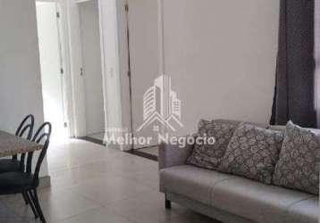 Apartamento para à venda, 2 quartos no loteamento parque das águas - campinas i cód: 10347