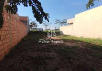 Terreno 180m², jardim bela vista, hortolândia/sp - excelente oportunidade