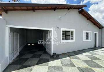 Casa com 03 dormitórios à venda, parque manoel de nóbrega, campinas - excelente oportunidade