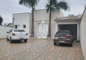 Casa a venda no bonfim em campinas,sp. casa com 3 dorms sendo 1 suite,3 banheiros,7 vagas de garagem.