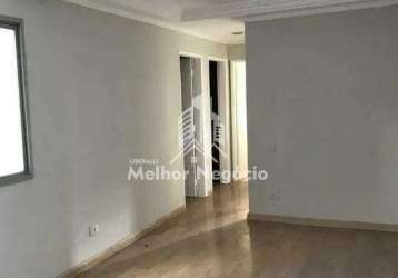 Apartamento à venda com 2 dormitórios e 1 banheiro no condomínio residencial vitória régia em campinas - excelente localização!