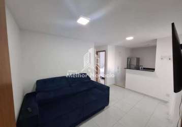 Apartamento à venda com 2 dormitórios e 1 banheiro no condomínio parque canto dos canários em campinas - excelente localização!