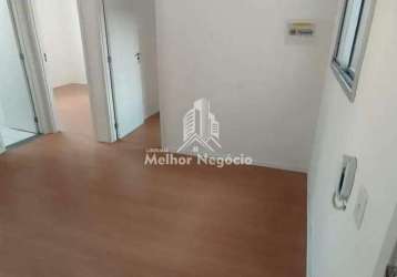 Apartamento novo á venda 47m² , 2 dormitórios, 1 banheiro- bairro colina verde - piracicaba/sp