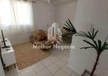 Apartamento com 2 dormitórios à venda em santa bárbara d’oeste.