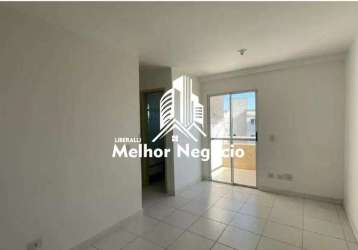 Apartamento com 2 dormitórios a venda no condominio edificio las rocas, piracicamirim, piracicaba - sp