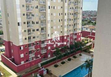 Apartamento com 2 dormitorios à venda no condomínio club residencial new york no bairro jardim dos ipês, nova odessa-sp