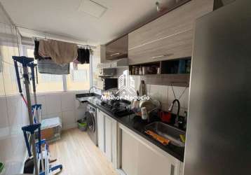 Apartamento a venda no condomínio novo estrela ii no parque novo estrela em hortolandia, sp. apartamento com 2 dorms, 1 banheiro e 1 vaga de garagem.