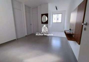 Apartamento à venda 43m²; 2 dormitórios(quartos) no bairro santa terezinha - piracicaba/sp