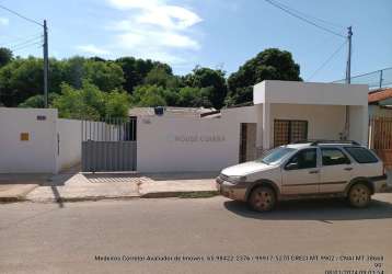 Casa com dois terrenos juntos no bairro da manga na cidade de várzea grande mt