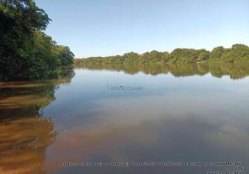 Sitio com 13 hectares na região do baus, na beira do rio cuiabá