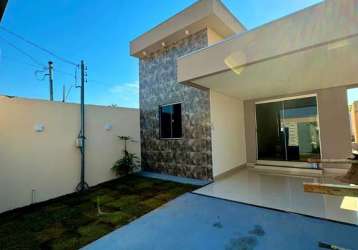 Vendo casa 3 quartos - nova - alto padrão - santa rosa