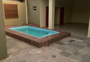 Alugo casa 3 quartos com piscina e área gourmet - jd. imperial